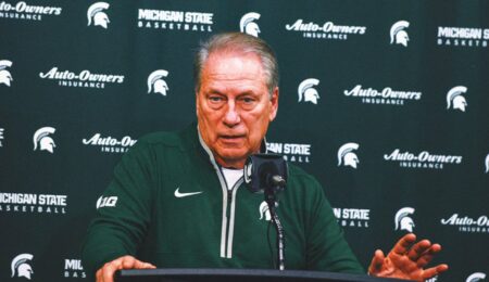 Tom Izzo on Michigan State Defend, Rebound, Run Motto: ‘We’re Getting Better’