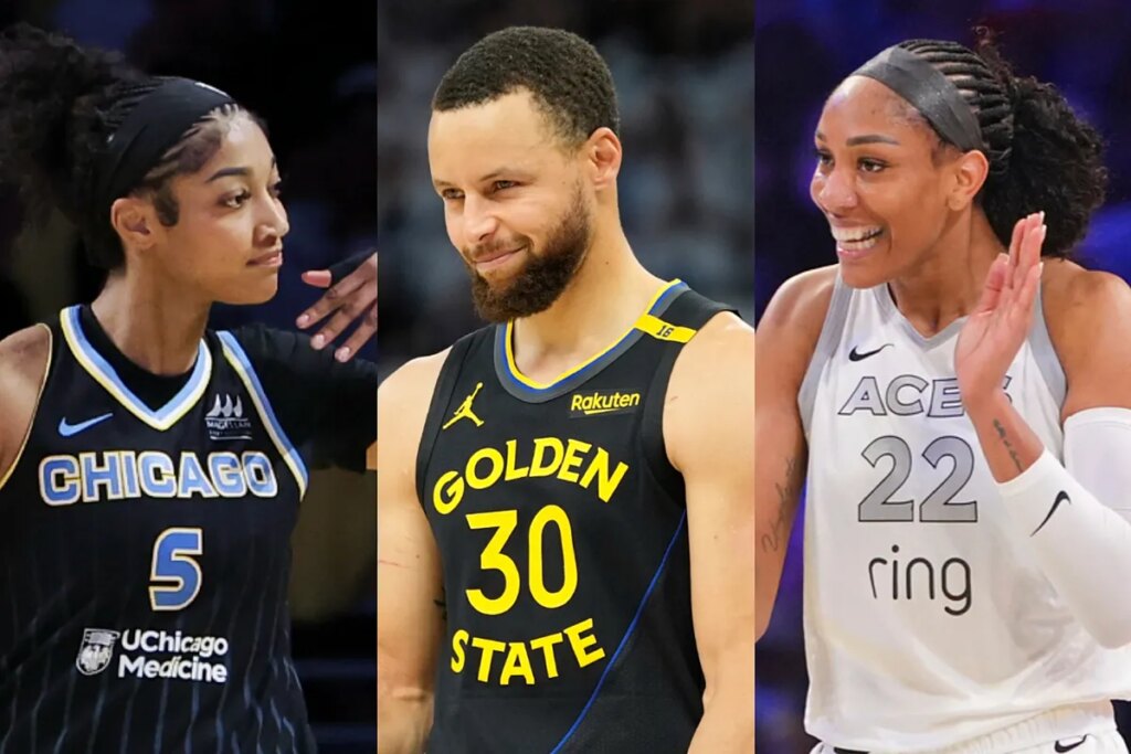 Angel Reese and A’ja Wilson join Steph Curry’s team in his movie “GOAT”