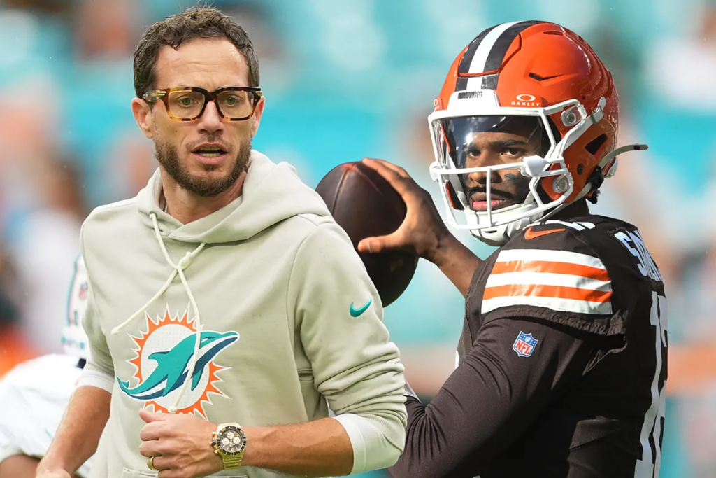 Mike McDaniel declined to coach Shedeur Sanders and the Browns; his future remains undecided