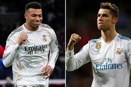 Mbappe equals Cristiano Ronaldo’s stunning Champions League record