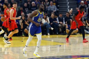 Golden State’s Draymond Green reacts to viral meme about Warriors’ star