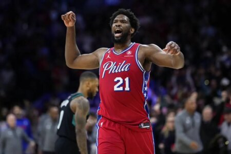 Joel Embiid surprises his wife with an intimate request two years after his NBA record