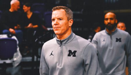 Coach Dusty May: Michigan Faces ‘Monster Week’ Against Nebraska, Michigan State
