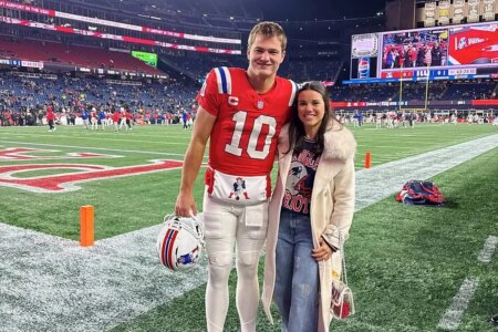 From snowstorm to Super Bowl: Drake Maye’s wife Ann celebrates big Patriots win over Broncos