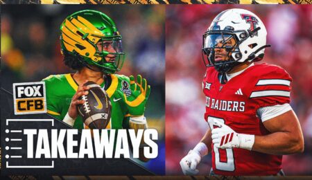 4 Takeaways From Oregon’s Shutout Win vs. Texas Tech in the CFP Quarterfinals