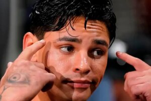 Ryan Garcia’s backstage celebration takes unexpected turn after title win