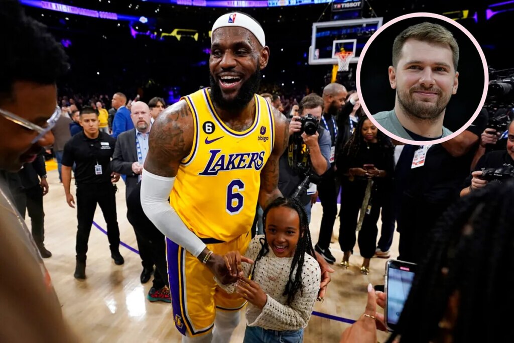 LeBron James and daughter Zhuri take on Phineas and Ferb-Could Luka Doncic join next?