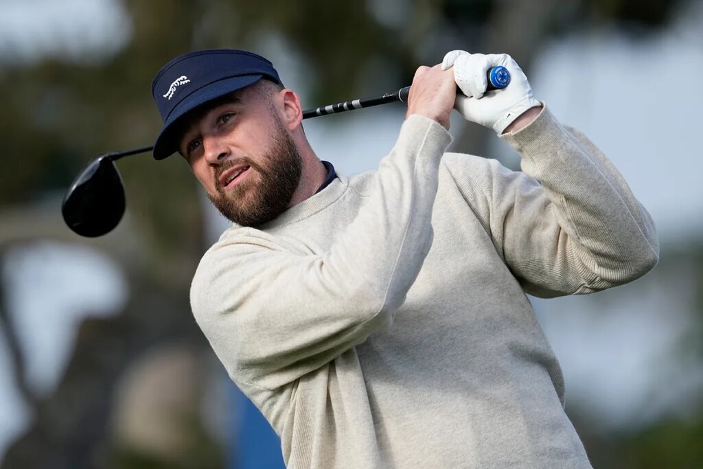 Travis Kelce’s professional golf partner admits stunning revelation about NFL player
