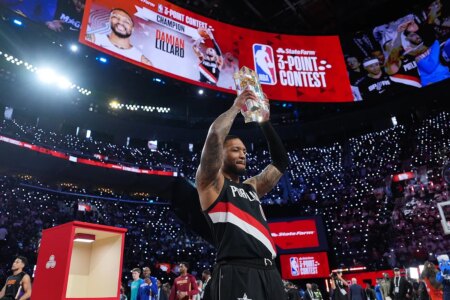 Damian Lillard stuns NBA world by winning All-Star 3-Point contest after 8-month layoff