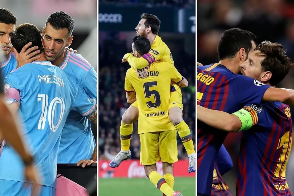 Lionel Messi and Sergio Busquets set historic record for most games played together