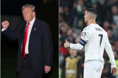 Donald Trump wants Cristiano Ronaldo in the United States with a message in which he again ‘disparages’ Messi