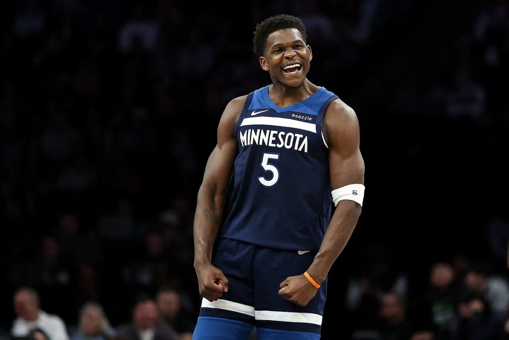 Anthony Edwards joins Michael Jordan and Luka Doncic on historic NBA scoring list