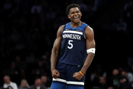 Anthony Edwards joins Michael Jordan and Luka Doncic on historic NBA scoring list