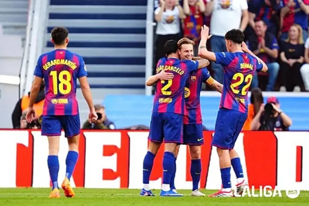 Barcelona regains momentum and the top spot