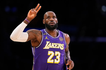 LeBron James makes NBA history as departure rumors swirl around the Laker