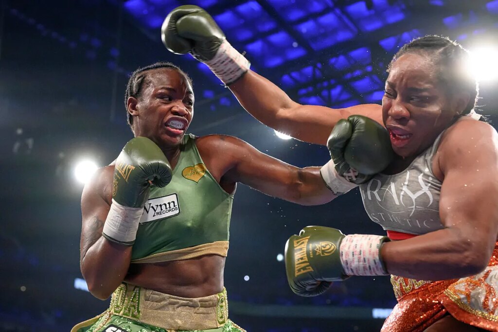 Not even the support of Shakur Stevenson and Terence Crawford can get Claressa Shields the OK from fans