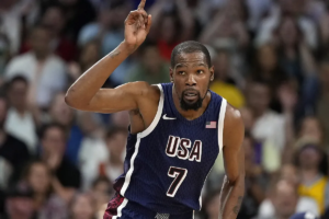 Kevin Durant’s cryptic remark that hints at playing for Team USA at LA 2028 Olympics
