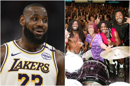 LeBron James stuns all-black punk band The Paradox with shoutout following billboard history