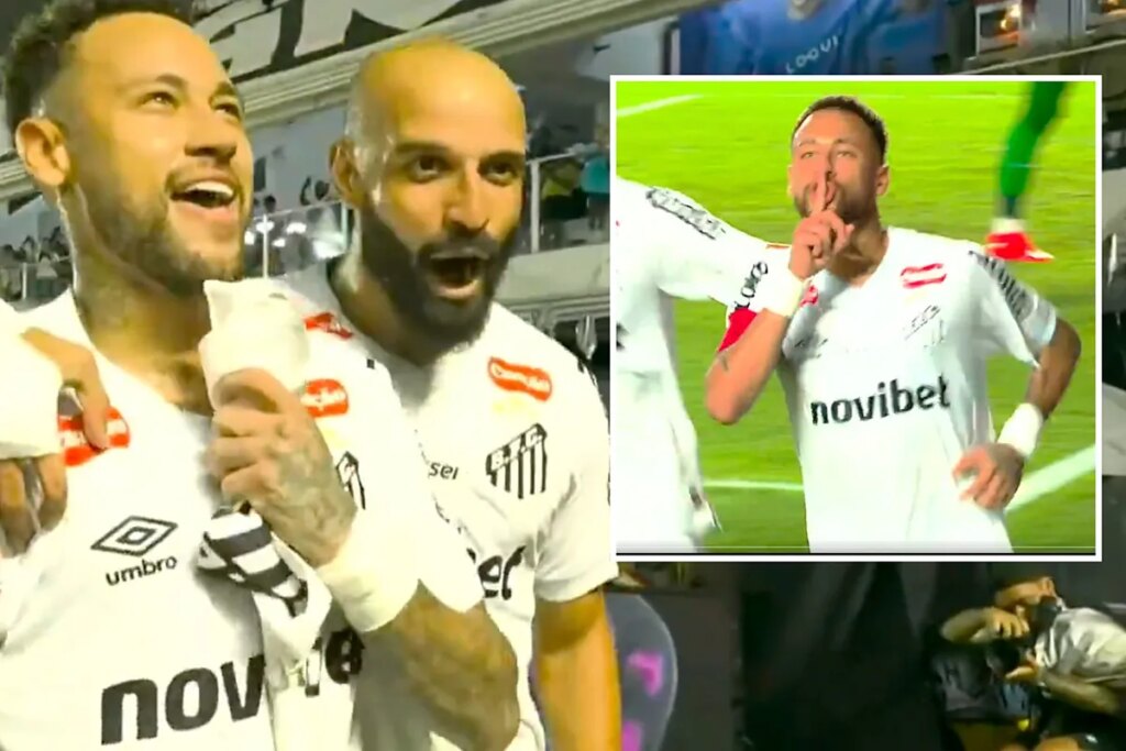 Neymar keeps his promise to Vinicius Jr with a celebration to silence racism