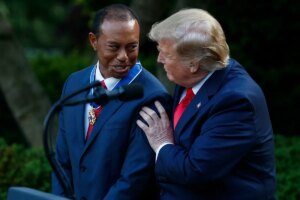 Tiger Woods’ role in Donald Trump’s NIL summit remains unclear