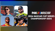 BETTING Trending Image: 2026 NASCAR Cup Series Title Odds: Denny Hamlin, Kyle Larson Tied as Favorites