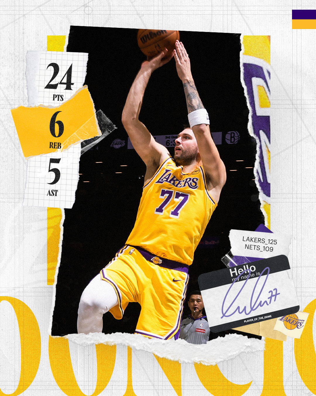 LeBron James forgets his divorce and takes a mass bath with Doncic: 49 points between the two