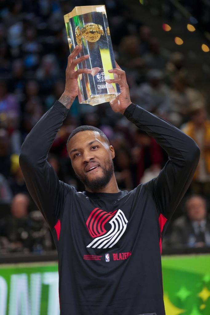 Damian Lillard pulls off a Lindsey Vonn: he will participate in the All-Star three-point contest with a torn Achilles