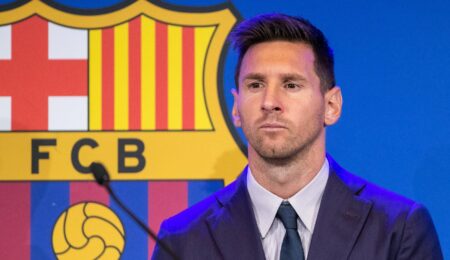 Barcelona Presidential Candidate Uses Messi Banner In Campaign Bid