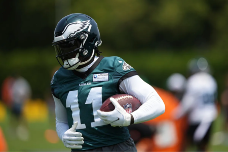 Eagles prepare for life after A.J. Brown with bold draft prediction