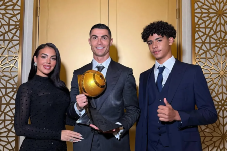 Why did the referee penalize Cristiano Ronaldo’s son in the Al Nassr vs. Al Hilal match?