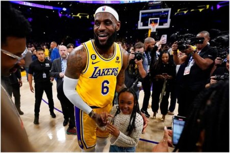 LeBron James crowns his daughter Zhuri the Lakers’ talisman while confessing she has ‘softened’ him