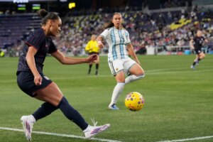 Tense Start to the Month at the SheBelieves Cup Opener Between U.S. and Argentina