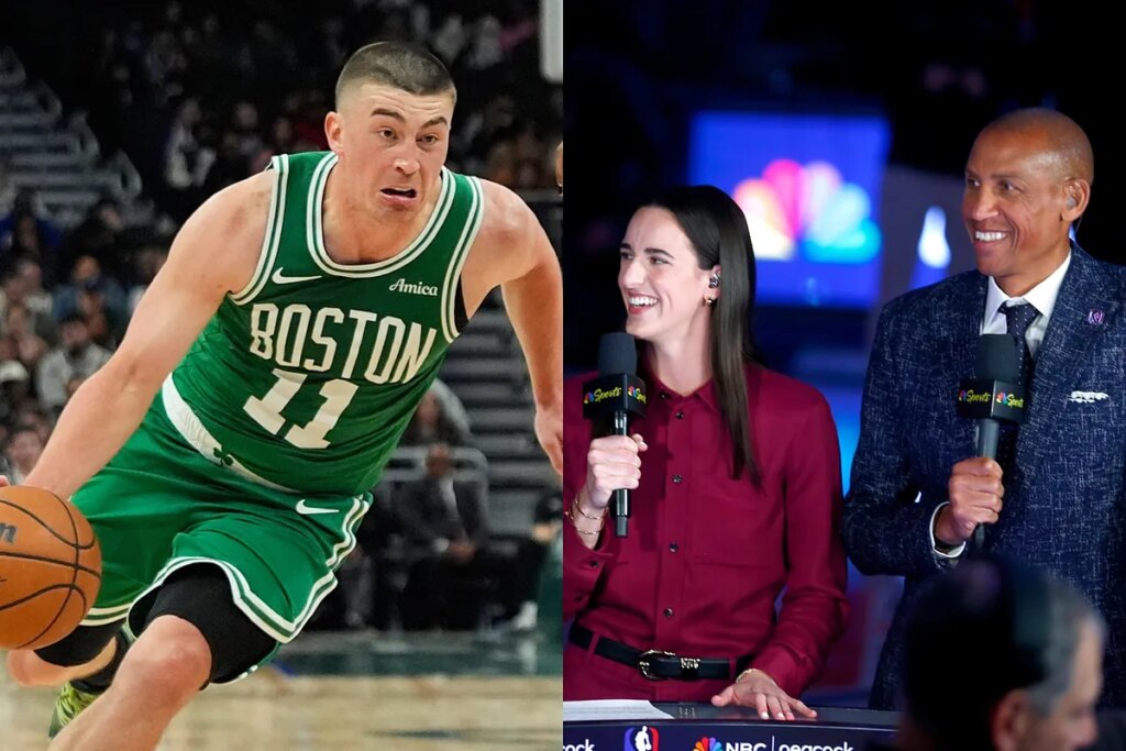 NBA fans roast Reggie Miller for comparing Caitlin Clark to Celtics’ sixth man