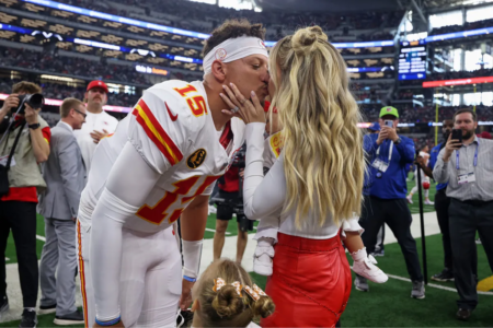 Brittany Mahomes bids a sad farewell to one of Patrick’s teammates but celebrates the decision of Travis Kelce and Taylor Swift