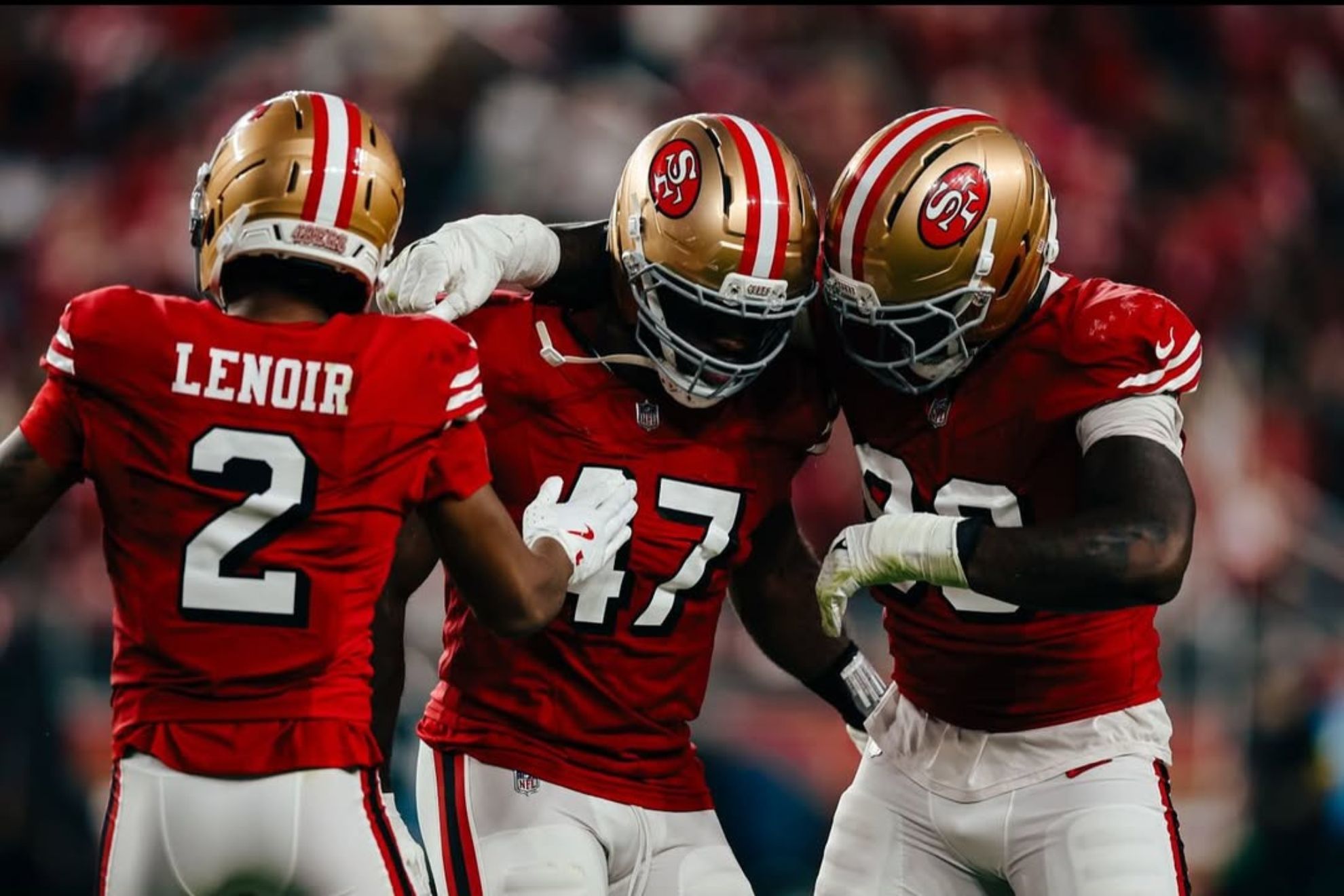 Huff played an important role in San Franciscos pass-rush rotation