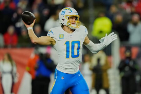 Chargers’ GM Joe Hortiz under fire as former player blasts handling of Justin Herbert