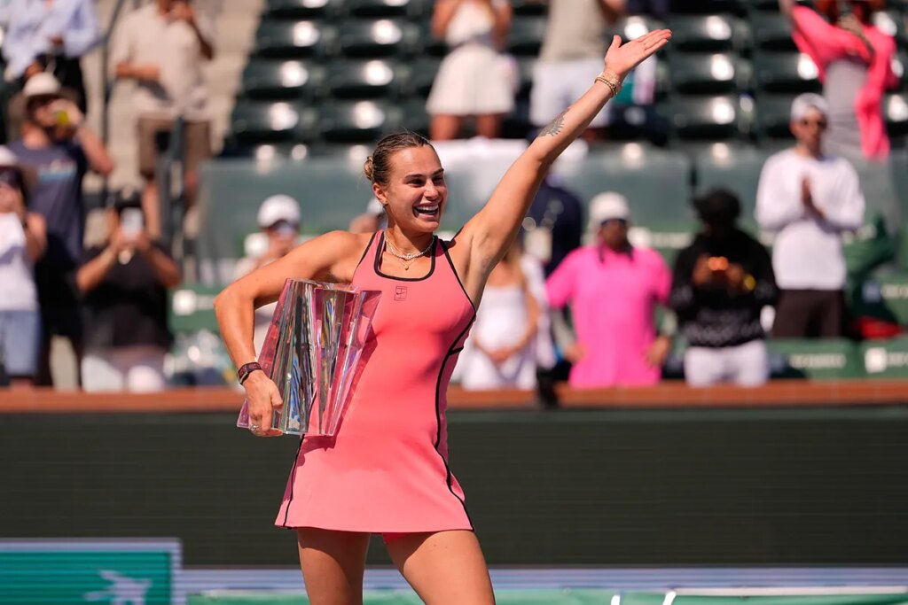 Aryna Sabalenka shares guilt-free party plans packed with alcohol and calories after Indian Wells victory