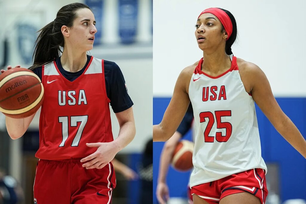 Caitlin Clark and Angel Reese shine as USA women crush New Zealand in FIBA qualifier