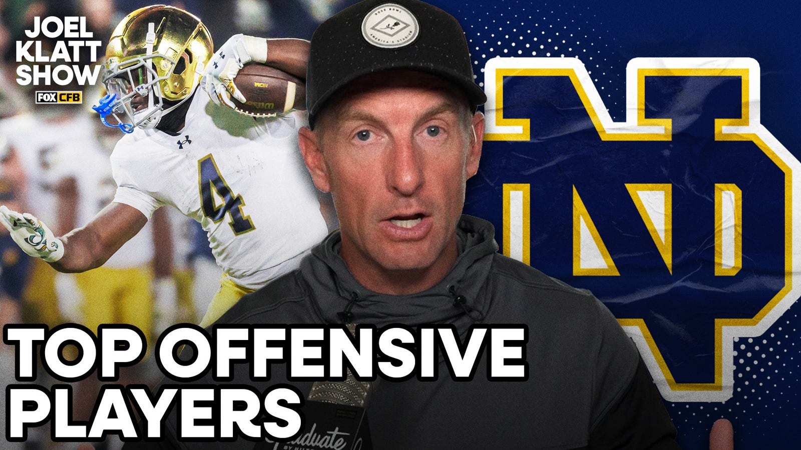 Jeremiyah Love lands at Joel Klatt's No. 2 offensive player in 2026 NFL Draft