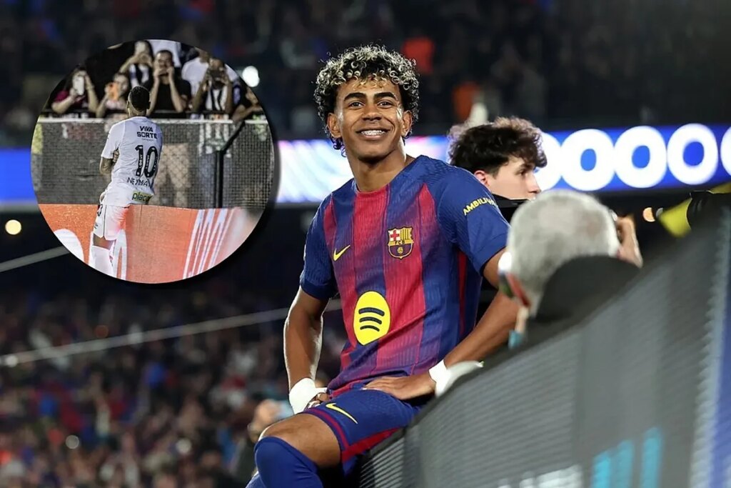 Lamine Yamal dances like Neymar a day after being erased by Ancelotti
