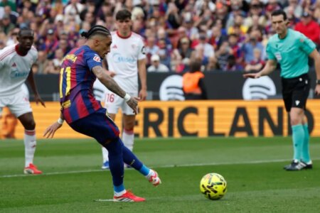 Lewandowski is paying the penalty