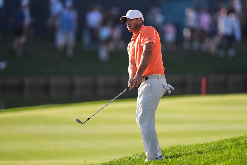 Brooks Koepka rushes to help after young fan trapped under cart at Valspar Championship