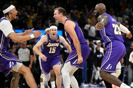 Lakers ride winning streak while sending developing due down to boost South Bay