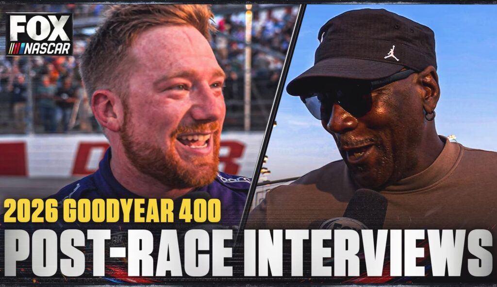 Michael Jordan Praises Tyler Reddick’s ‘Unbelievable’ Outing In Darlington Win