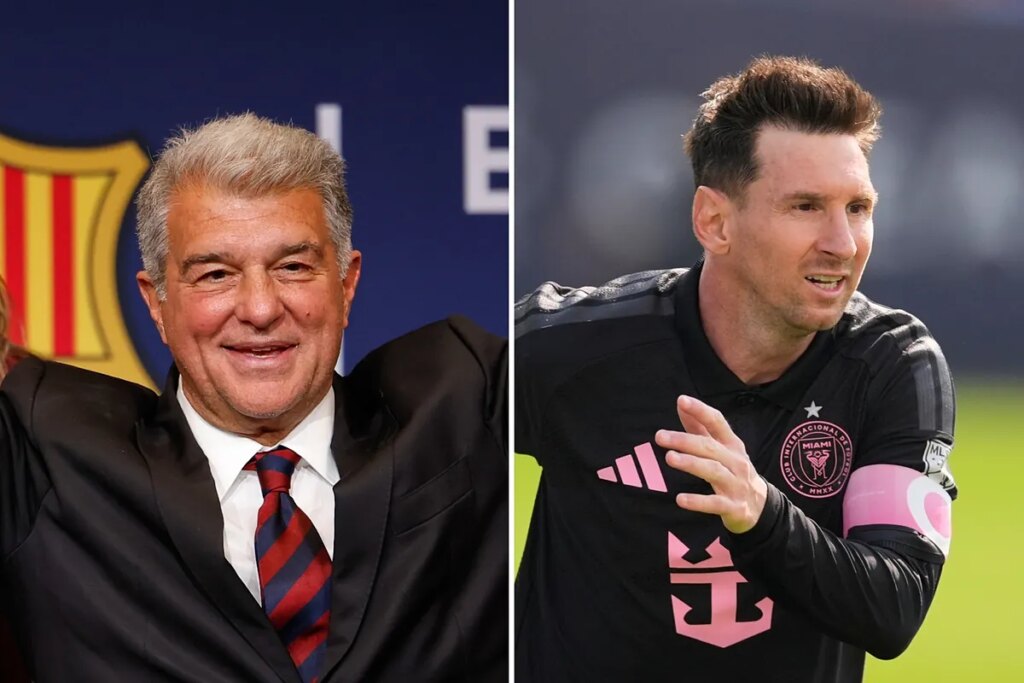 Joan Laporta takes another veiled shot at Lionel Messi and Barcelona fans don’t like it