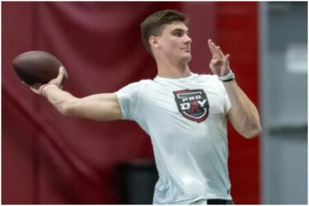 Alabama’s Ty Simpson enters the radar of the New York Jets for the 2026 NFL Draft