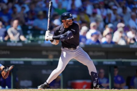 Yankees’ Jose Caballero loses MLB’s first automatic challenge