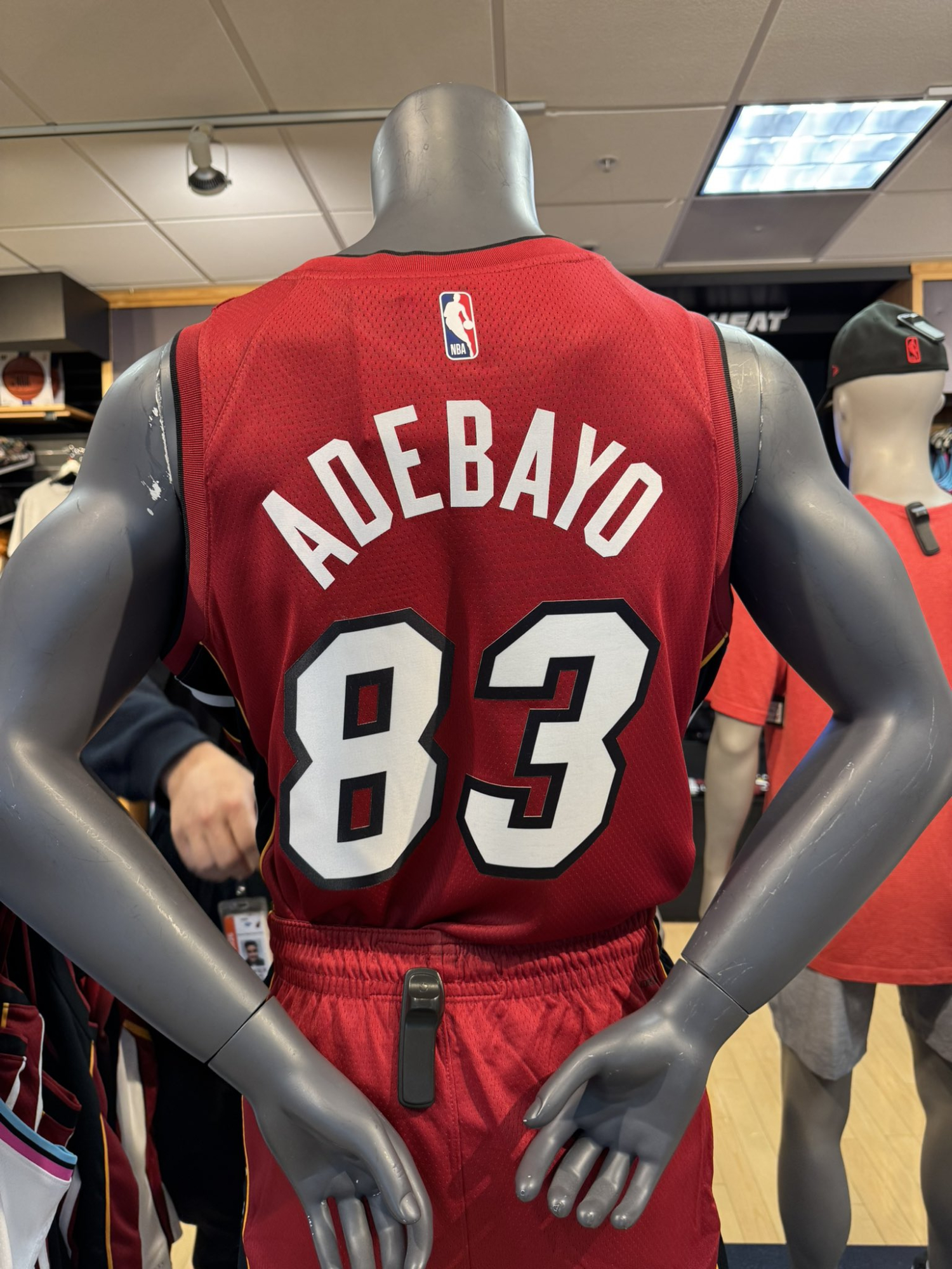 Devotion to Adebayo in Miami: his items are revalued