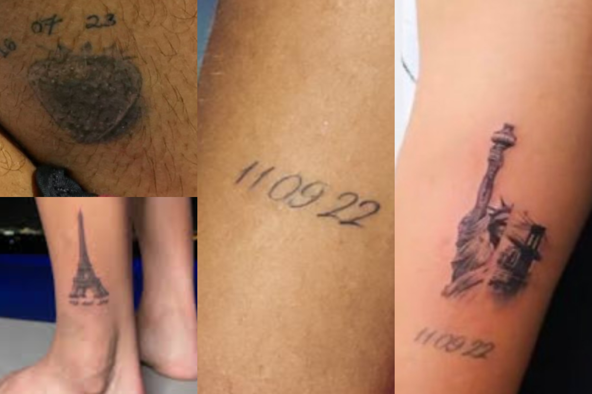 Alcaraz keeps his promise and gets a kangaroo tattoo on his left leg