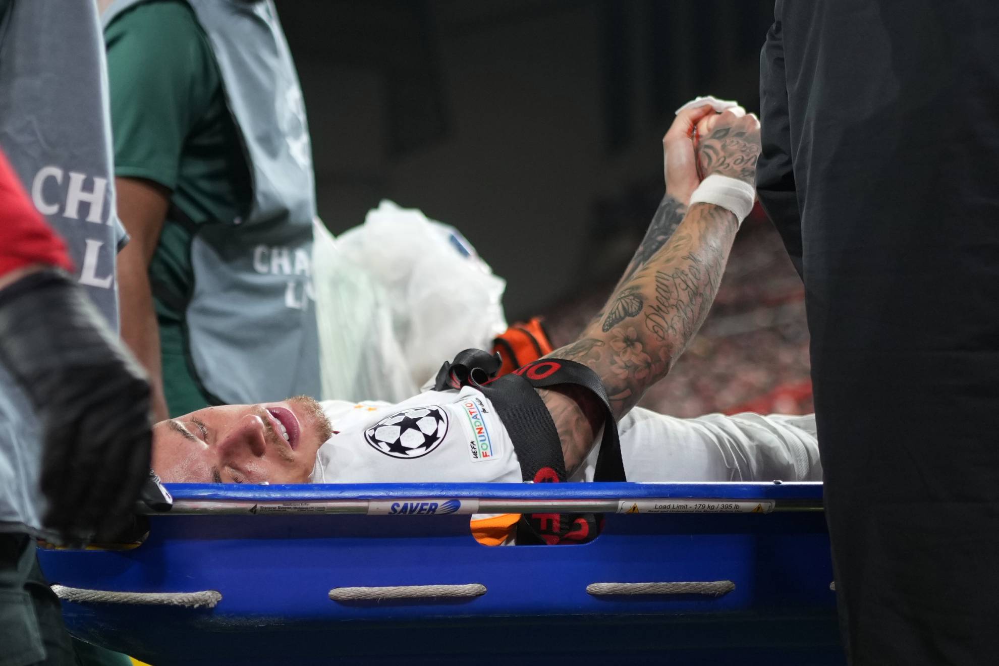 Terror at Anfield: Noa Lang suffers partial amputation of a finger after getting caught on a fence